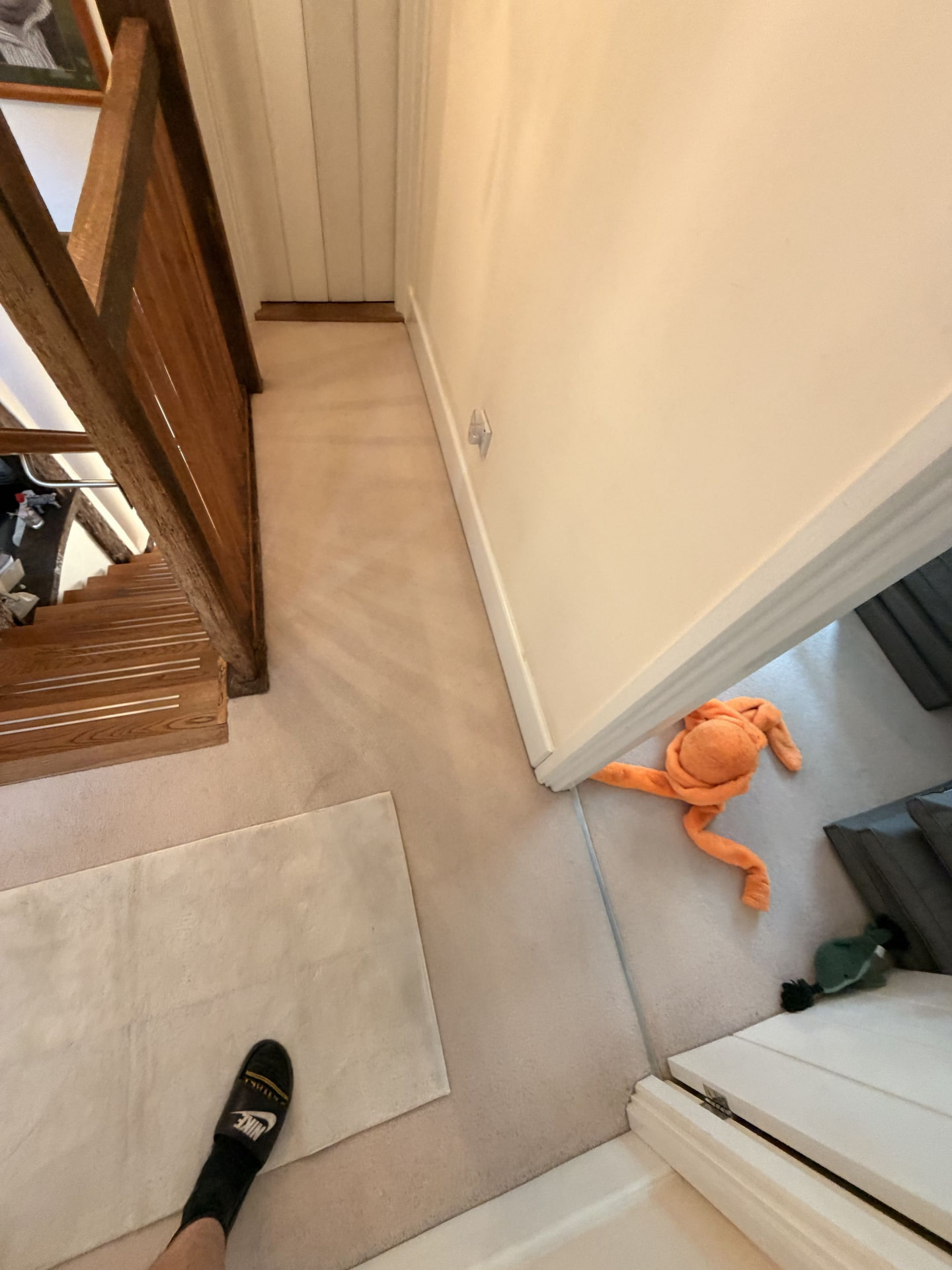 Landing before — Hollingbourne flooring