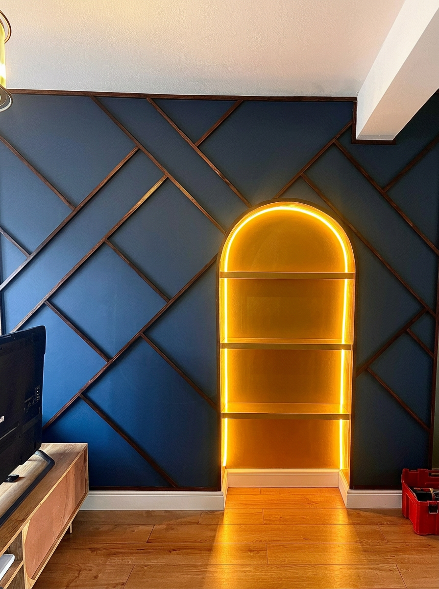 Arched Feature Wall